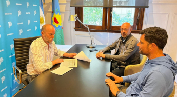 MAURO GARCIA SE REUNIÓ CON INSAURRALDE