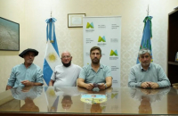 Gran peña y vigilia a Malvinas en La Trocha