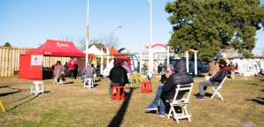 Nueva jornada de testeos Covid en el barrio Parque Esperanza