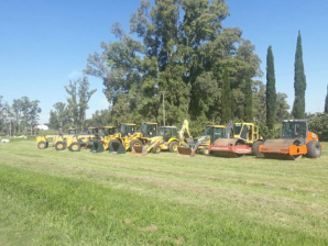 Mercedes lanzó una licitación pública de $600 millones para el alquiler de maquinaria vial pesada