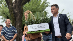 San Andrés de Giles: Acto central por el día del veterano y de los caídos en la guerra de Malvinas