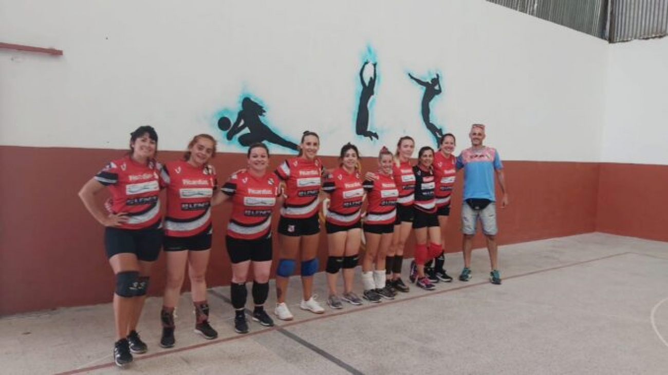 Gran comienzo para el vóley del Club Luján