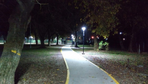El Municipio informó que arrestaron a un hombre armado con una cuchilla en el Polideportivo