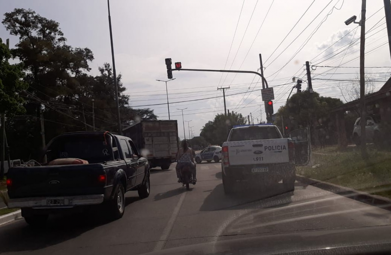 Grave accidente sobre Av. Beschtedt