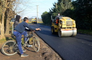 Finalizaron los trabajos de pavimentación en Open Door