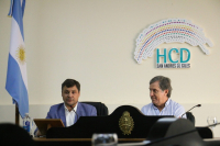 Giles: Gesualdi abrió las sesiones del Concejo Deliberante