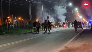 Reclamo vecinal en Ruta 7 y tensión en una tarde caótica: denunciaron agresiones a automovilistas