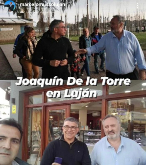 Marcelo Musso y Joaquín de la Torre recorrieron Luján