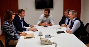 LA FLOR DE LUJÁN: REUNIÓN ENTRE FUNCIONARIOS