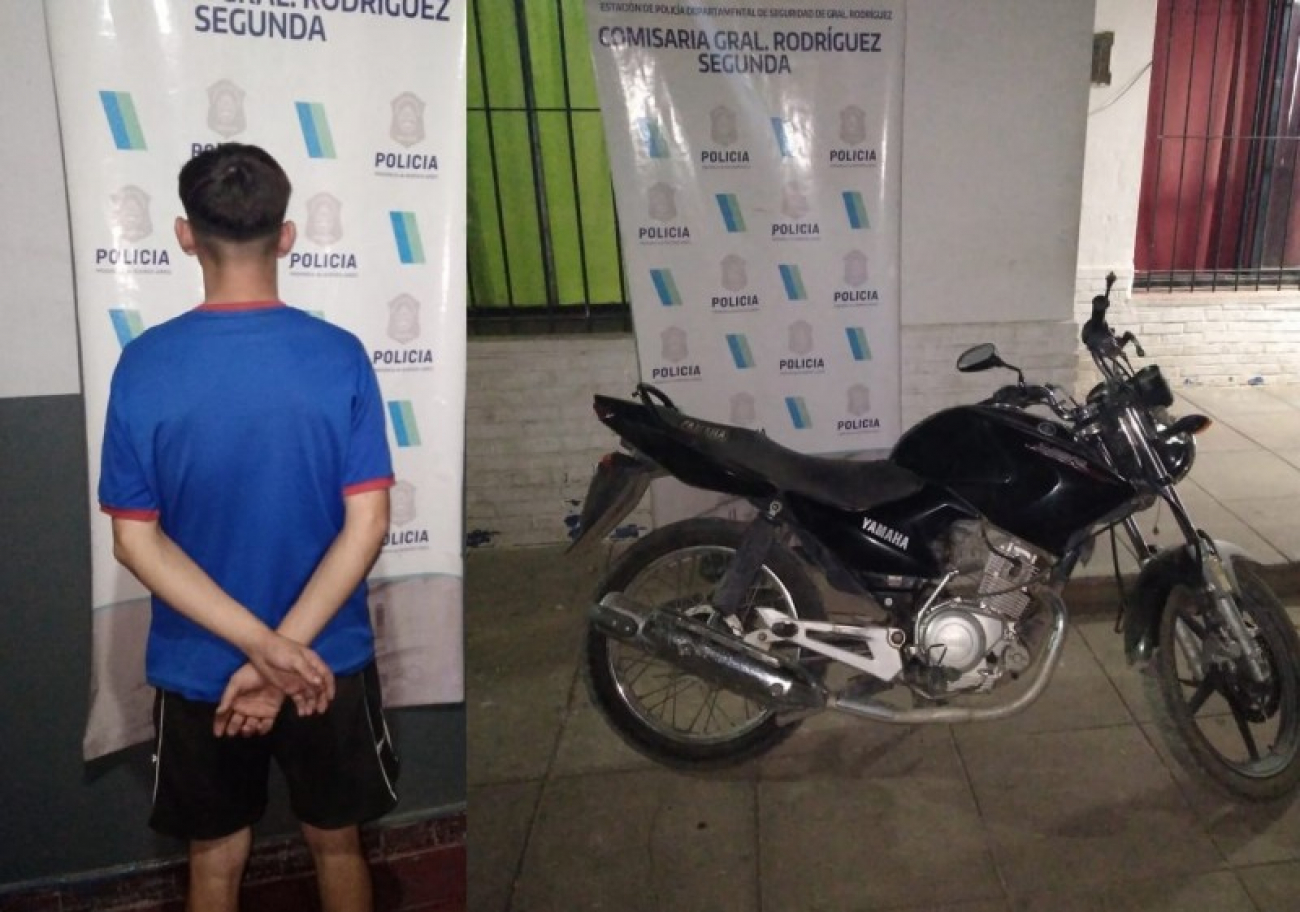 Arrestaron a un joven en barrio Güemes y recuperaron una moto robada minutos antes