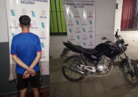Arrestaron a un joven en barrio Güemes y recuperaron una moto robada minutos antes