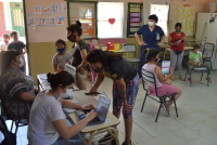 Campaña de vacunación en distintas escuelas de la ciudad