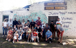 Homenaje a Juan Francisco «Moni» Farjat en la Eco Feria Quinta de Cigordia