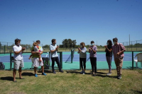 Ustarroz inauguró nuevas canchas de tenis
