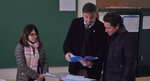 LUJÁN: VISITA DEL DIRECTOR GENERAL DE CULTURA Y EDUCACIÓN PROVINCIAL