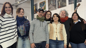 Finalizó la cursada de la Especialización en Prácticas Artísticas Textiles Contemporáneas de la UNA en San Andrés de Giles