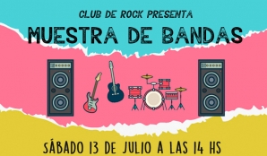 "MUESTRA DE BANDAS" EN LA BIBLIOTECA AMEGHINO