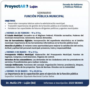 La Escuela de Gobierno y Políticas Públicas lanza un seminario