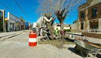 Siguen los trabajos de repavimentación en diferentes puntos de Suipacha