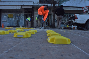 Trabajos de Señalización Vial en diversos puntos de Luján