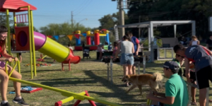 Se inauguró la nueva plaza del barrio Luna