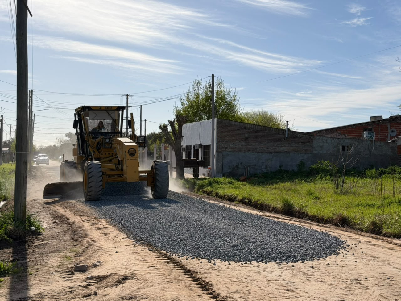 Suipacha: obras e infraestructura para mejorar la vida