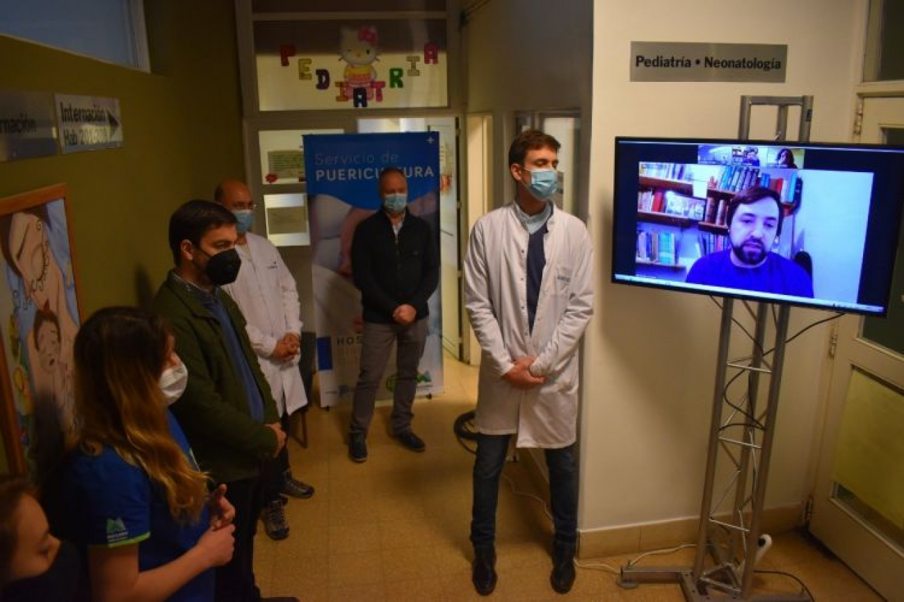 Inauguran desde Mil Días junto al Hospital el servicio de puericultura para el cuidado de la niñez y las mamás