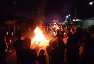 Se movilizaron en repudio a un hombre por acoso e intento de secuestro