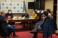 Reunión y trabajo conjunto entre el Municipio y el Ministerio de Seguridad de la Provincia