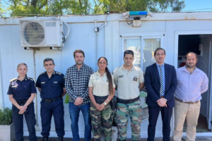 Presentaron a la nueva jefa de la para Patrulla Rural de Mercedes