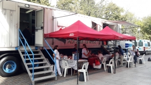 LUJÁN: CAMPAÑA DE DONACIÓN DE SANGRE FRENTE AL MUNICIPIO
