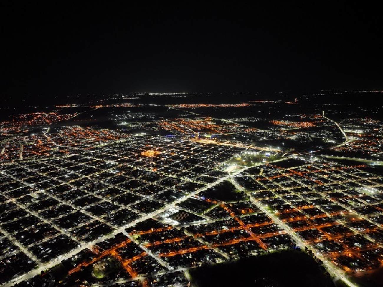 Luján: Se colocaron nuevas luminarias en tres barrios del distrito