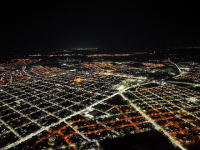 Luján: Se colocaron nuevas luminarias en tres barrios del distrito