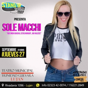 SOLE MACCHI PRESENTA "CANSADA DE TRIUNFAR"