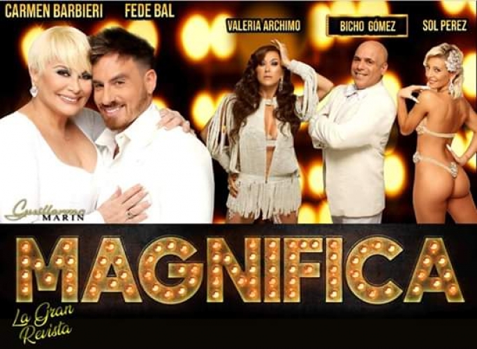 LLEGA LA GRAN REVISTA AL TEATRO MUNICIPAL CON CARMEN BARBIERI Y FEDERICO BAL