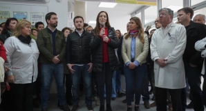 MARIA EUGENIA VIDAL INAUGURÓ UNA GUARDIA HOSPITALARIA EN MERCEDES