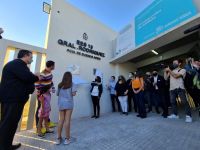 En medio de las restricciones sanitarias, inauguraron el edificio nuevo de la Escuela Secundaria N°13