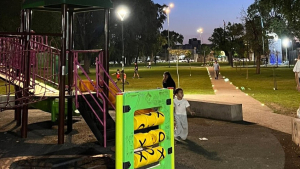Luján: Más espacios públicos del distrito incorporaron nuevas luminarias