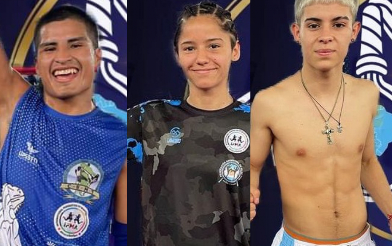Muay thai: lujanenses trajeron medallas de Ecuador