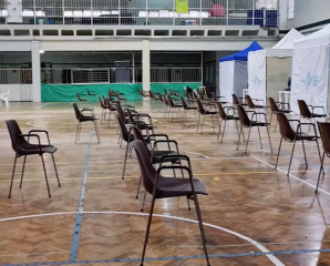 Nuevo vacunatorio en instalaciones del CEF N° 40