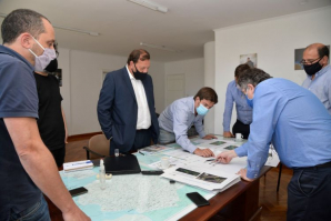 Rio Luján: Ustarroz mantuvo encuentro en Ministerio de Infraestructura