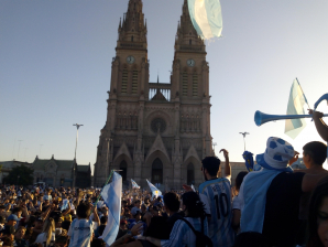 Luján festejó el pase a cuartos