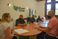 REUNIÓN ENTRE EL MUNICIPIO, EL MINISTERIO PÚBLICO FISCAL Y AUTORIDADES POLICIALES