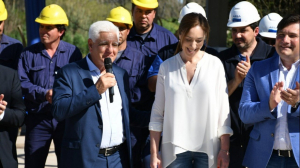 MARIA EUGENIA VIDAL :&quot;LA INAUGURACIÓN DE ESTA PLANTA DEPURADORA ES UN SIMBOLO DE FUTURO&quot;