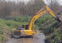 Luján: El Municipio intensifica los trabajos en el Arroyo Gutiérrez ante la llegada del fenómeno El Niño