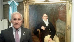 Manuel Belgrano, Director del Instituto Belgraniano, visita Luján