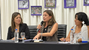 Luján: Vanesa Siley encabezó una charla sobre “Mujeres, trabajo y reforma laboral”