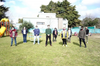 Pusieron en valor la plaza de Barrio San Jorge en Mercedes