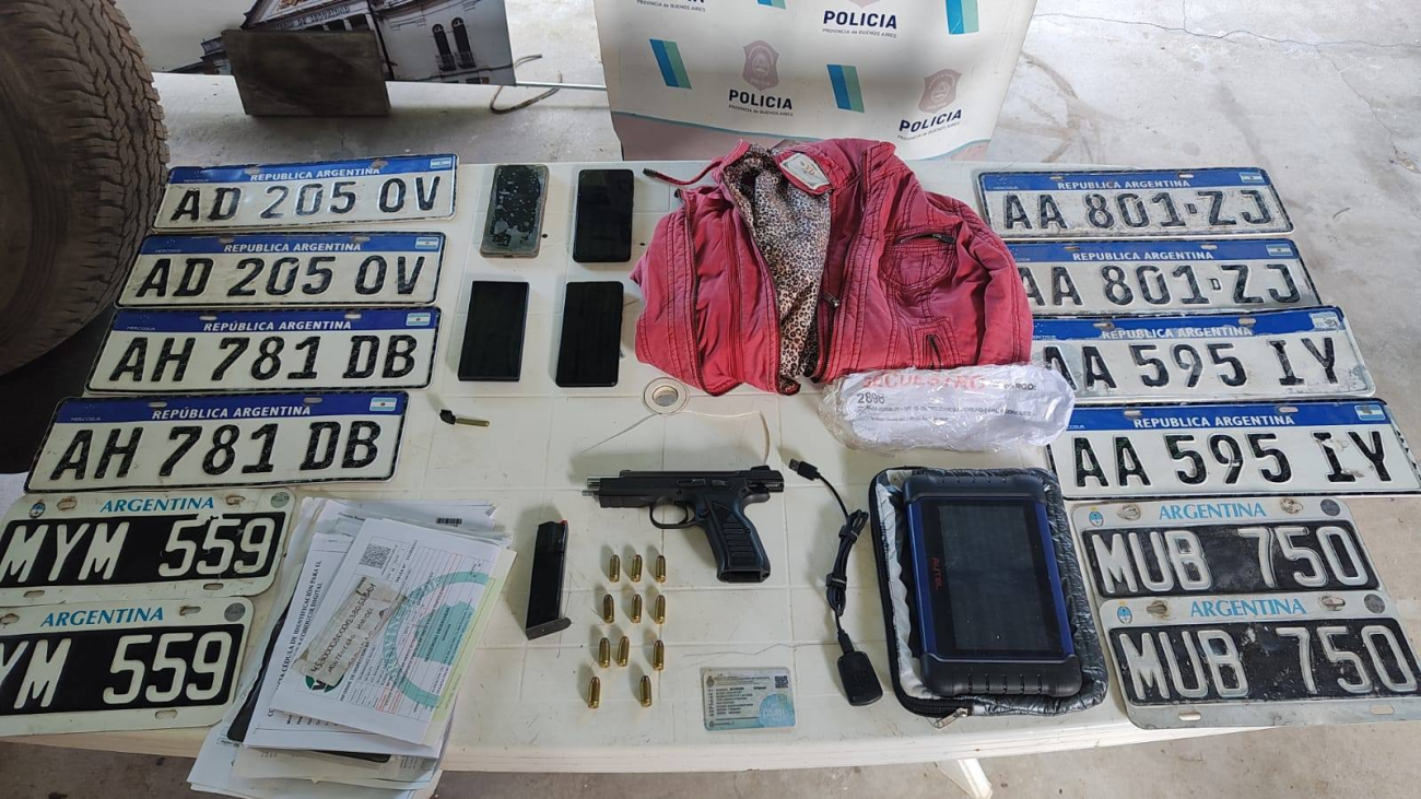 General Rodríguez: desarticulan banda que robaba vehículos en la zona oeste