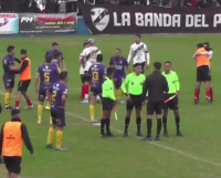 Con una polémica expulsión, Atlas no pasó del empate en General Rodríguez